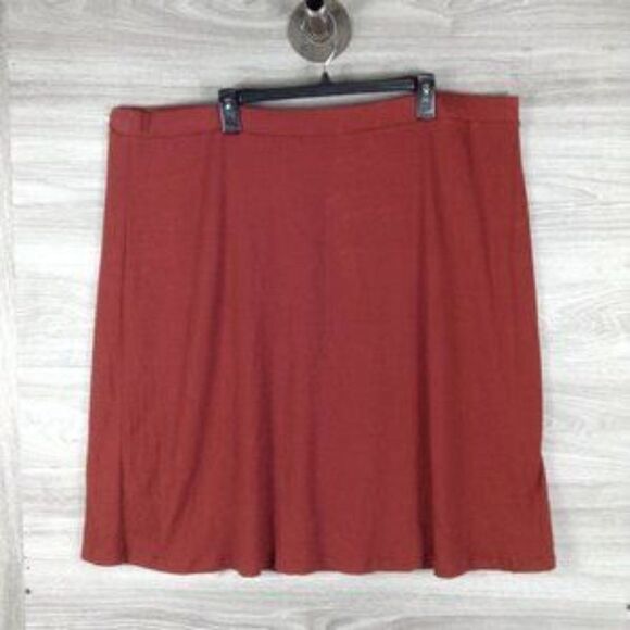 14th & Union Textured Knit Midi Skirt size 2X New - Picture 3 of 8